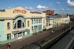 Железнодорожный вокзал в Улан-Удэ